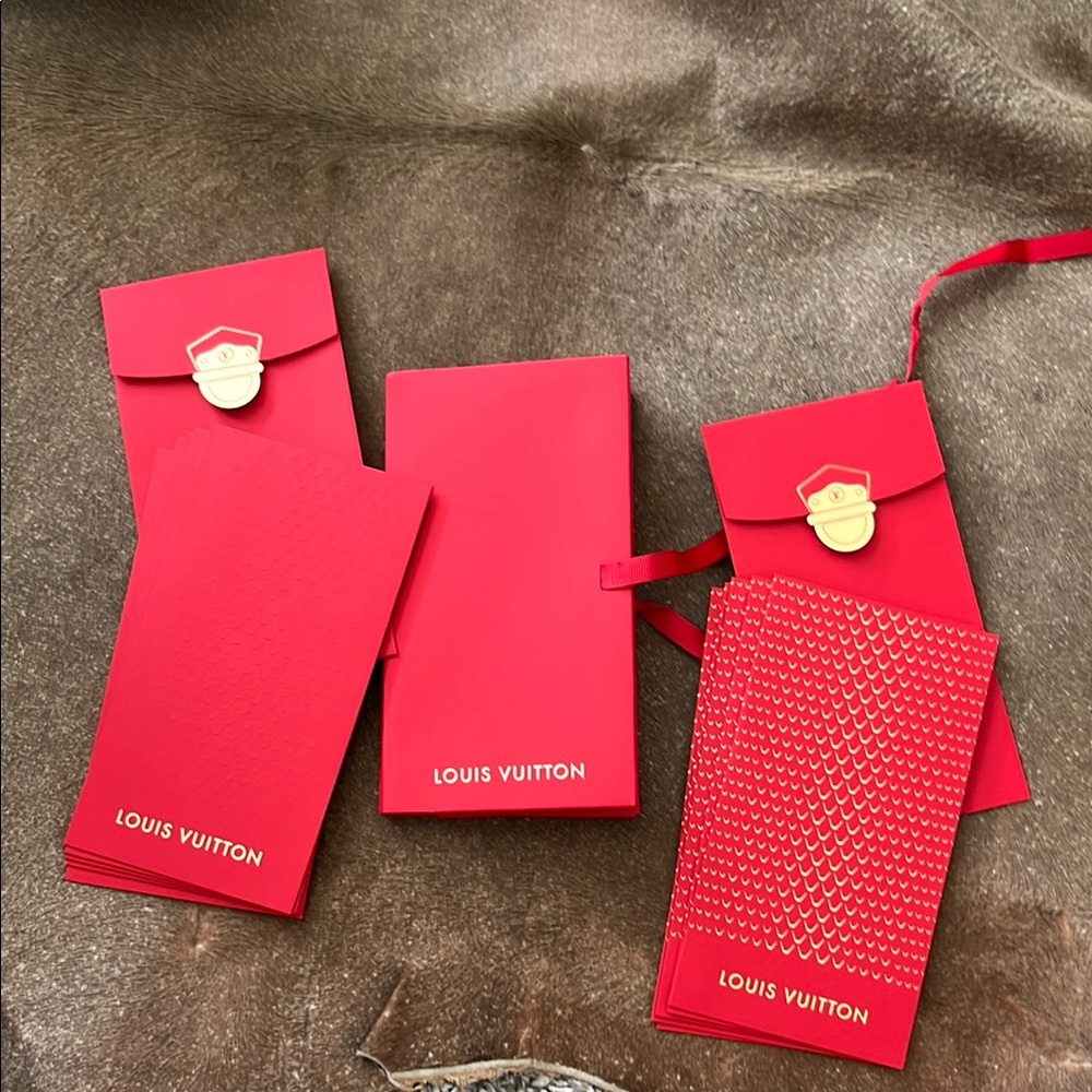 Louis Vuitton Chinese New Year Envelopes Set CNY LNY